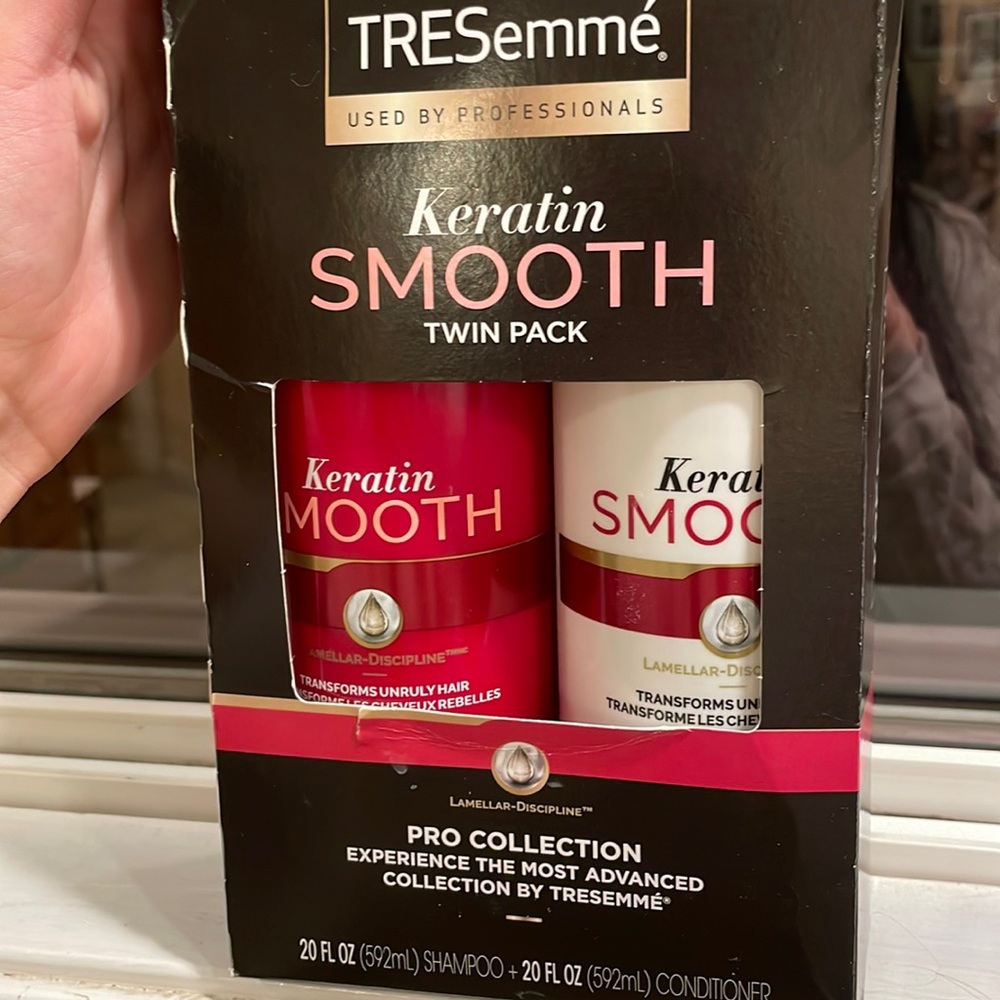 Tresemme keratin smooth twin pack